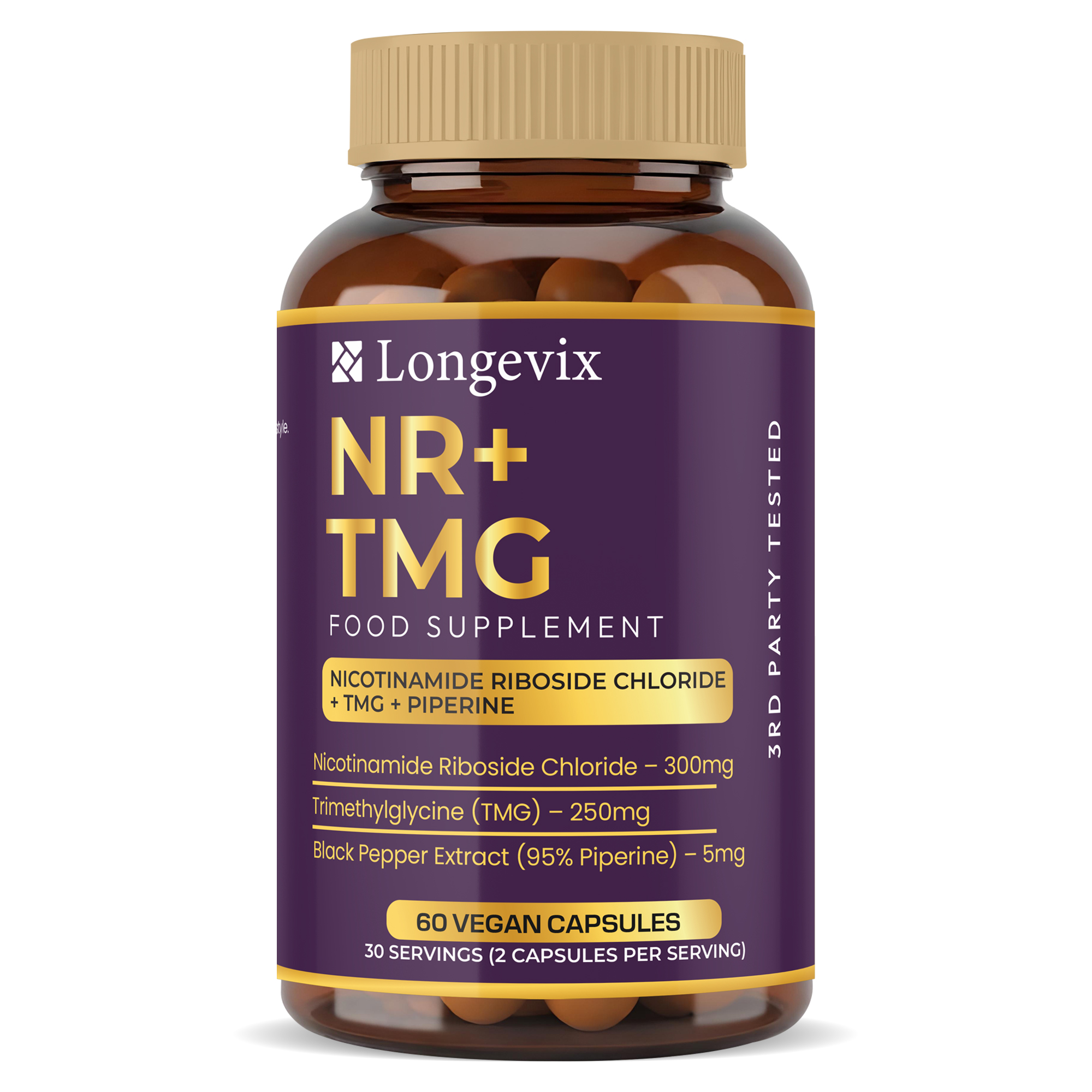 NR + TMG capsules